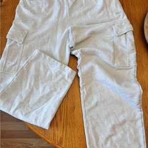 TNA grey Terry Fleece Sweatpants